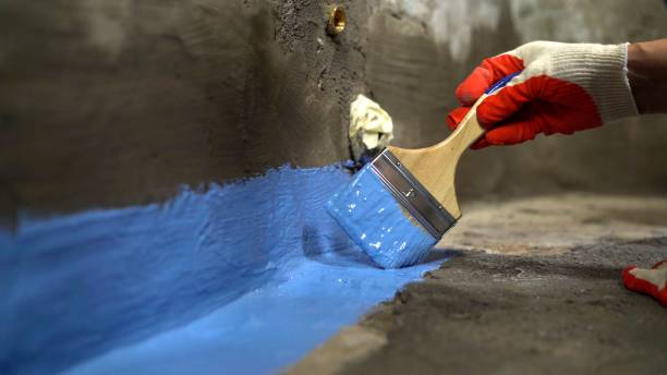 Commercial Emergency Waterproofing project at a Rochester, MN business property by SJ Waterproofing Pros